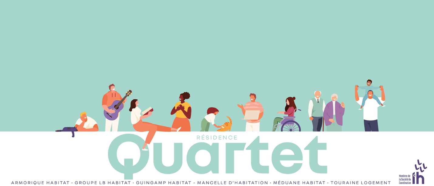 L4h, résidence Quartet, habitat solidaire, inclusif et intergénérationnel